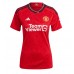 Camisa de time de futebol Manchester United Victor Lindelof #2 Replicas 1º Equipamento Feminina 2023-24 Manga Curta